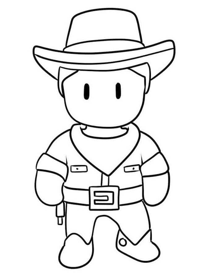 スタンブルガイズ 画像 ぬりえ