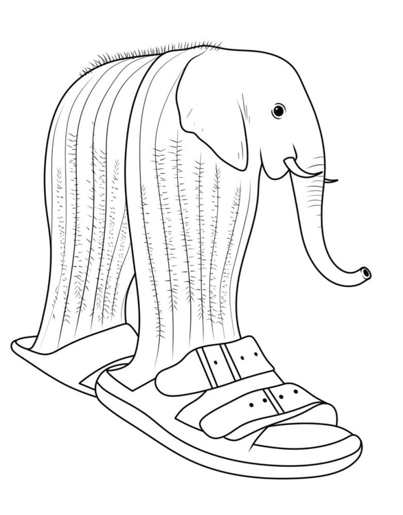 単純 ブレインロット 描く ぬりえ