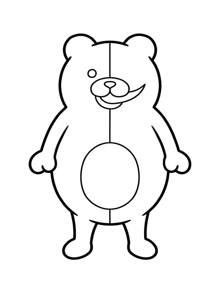 単純 ダンガンロンパ 描く ぬりえ