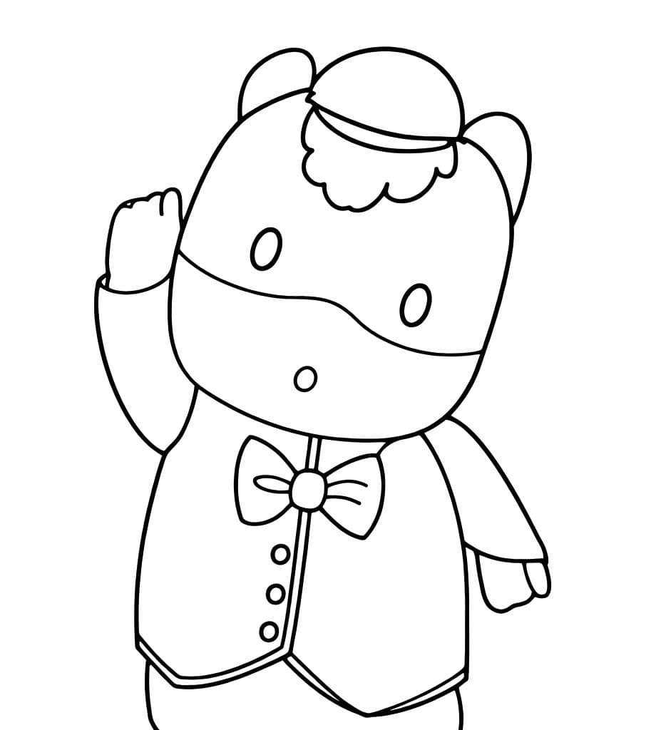 単純 ぐんまちゃん 描く ぬりえ