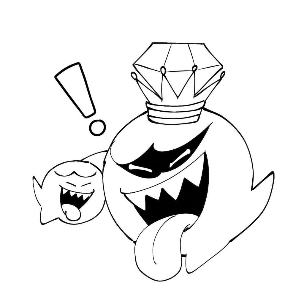 単純 キングブー 描く ぬりえ