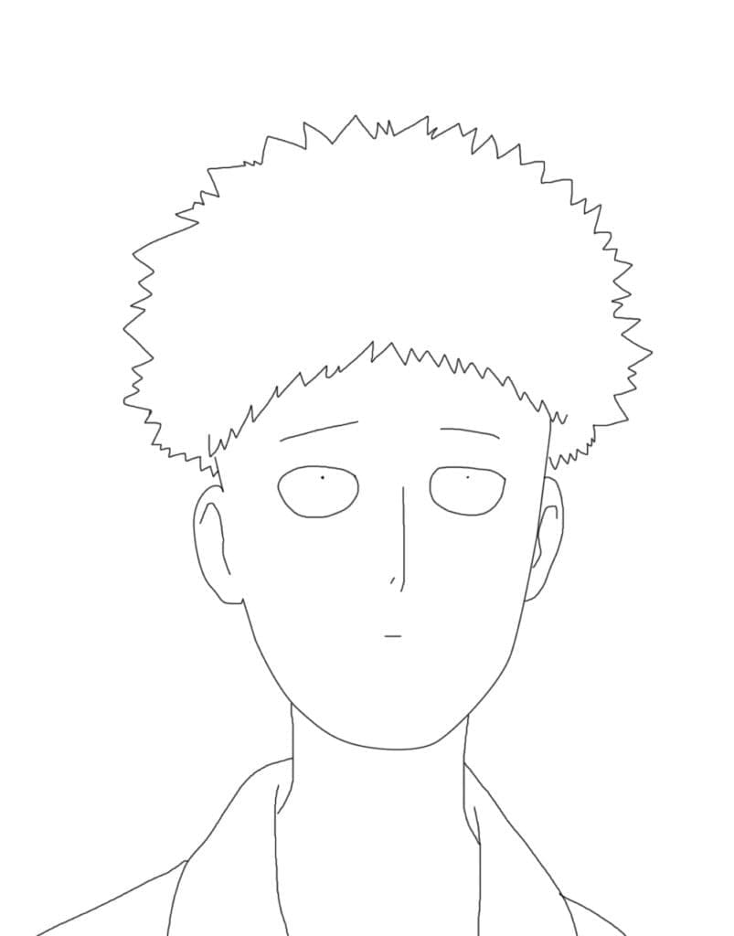 単純 サイタマ 描く ぬりえ