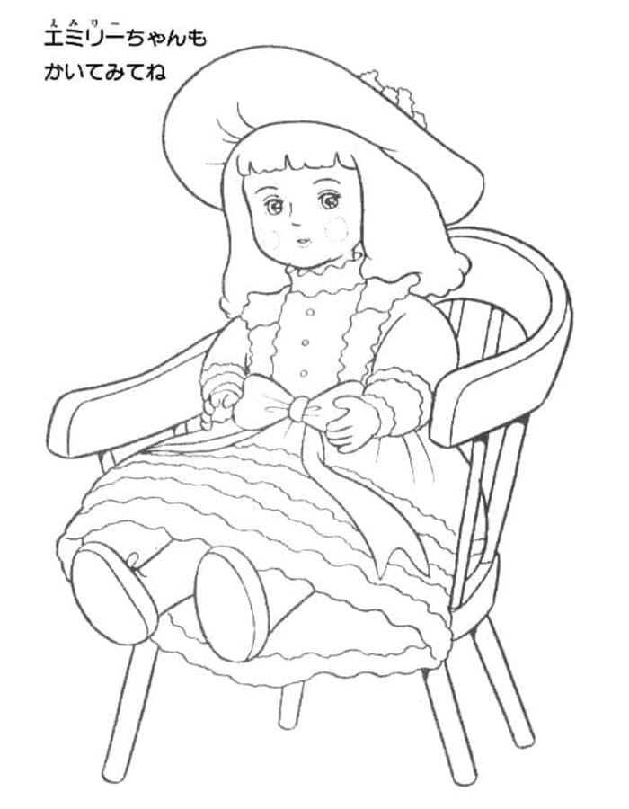 単純 小公女セーラ ぬりえ