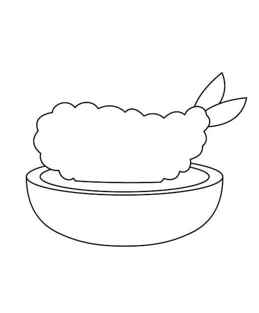 天ぷら 画像 無料で印刷可能 ぬりえ