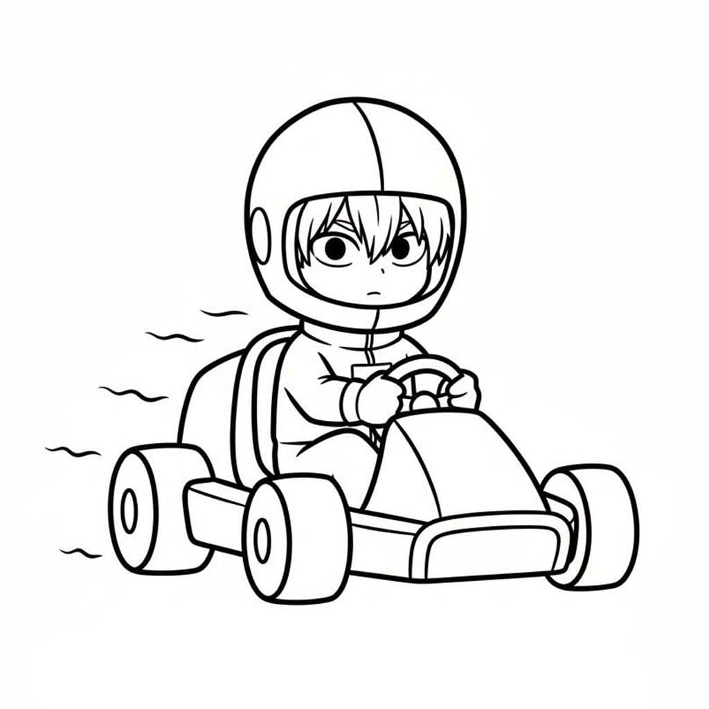 轟焦凍 画像 ぬりえ
