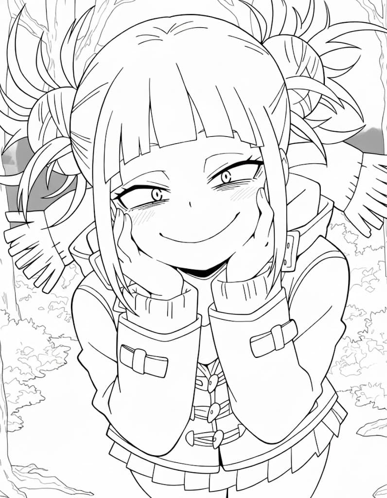 とがひみこ 3 ぬりえ