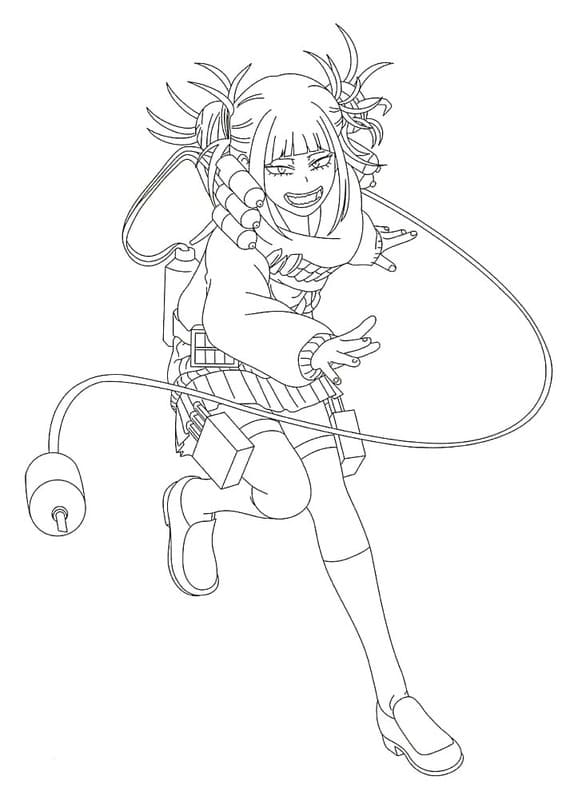 とがひみこ 無料 ぬりえ