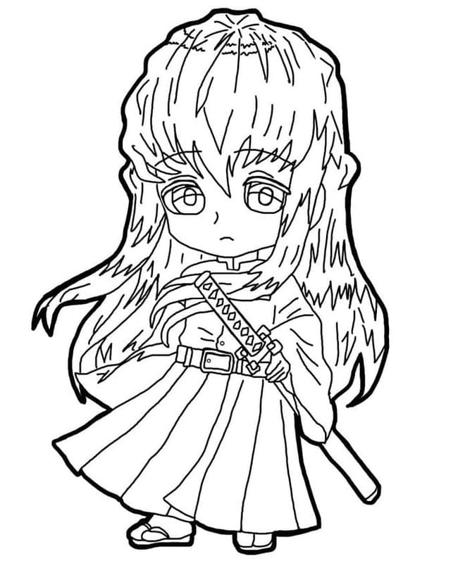 ときとうむいちろう 1 ぬりえ