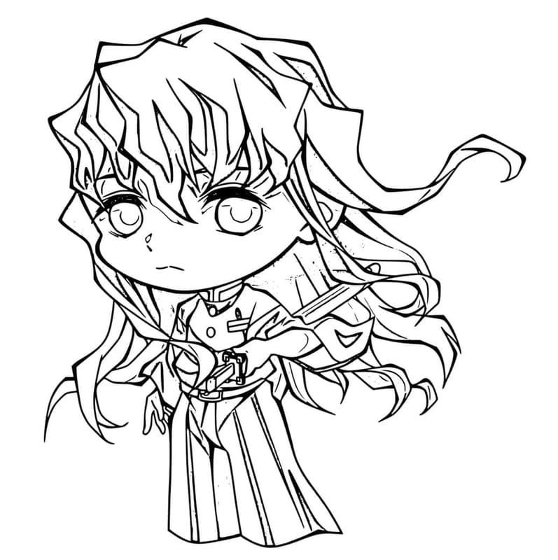 ときとうむいちろう 2 ぬりえ