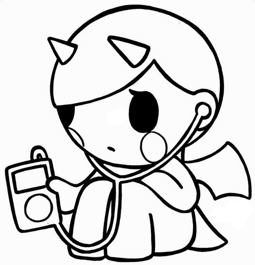 トキドキ イラスト ぬりえ