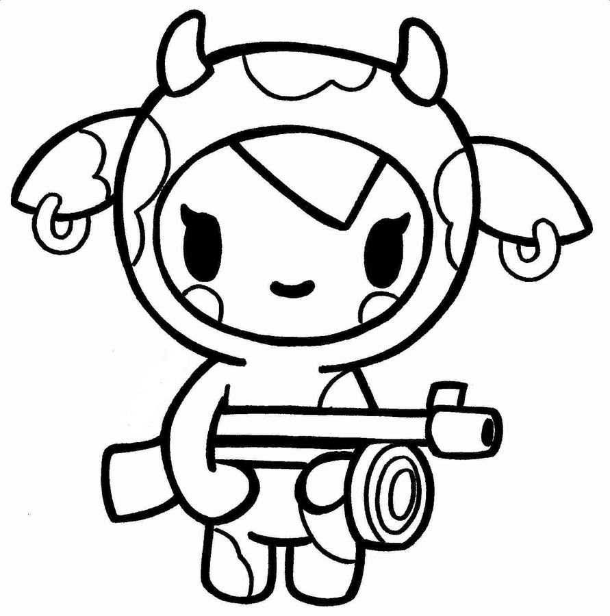 トキドキ ぬりえ ぬりえ