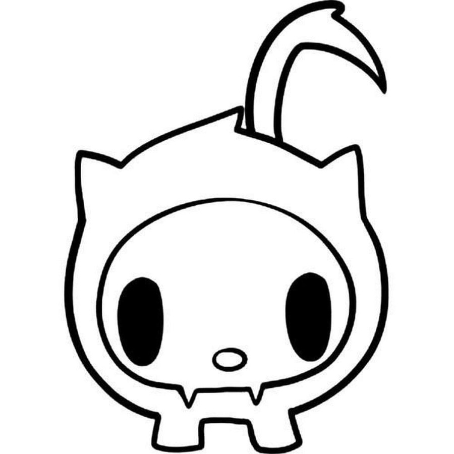 トキドキ 線画 無料 ぬりえ