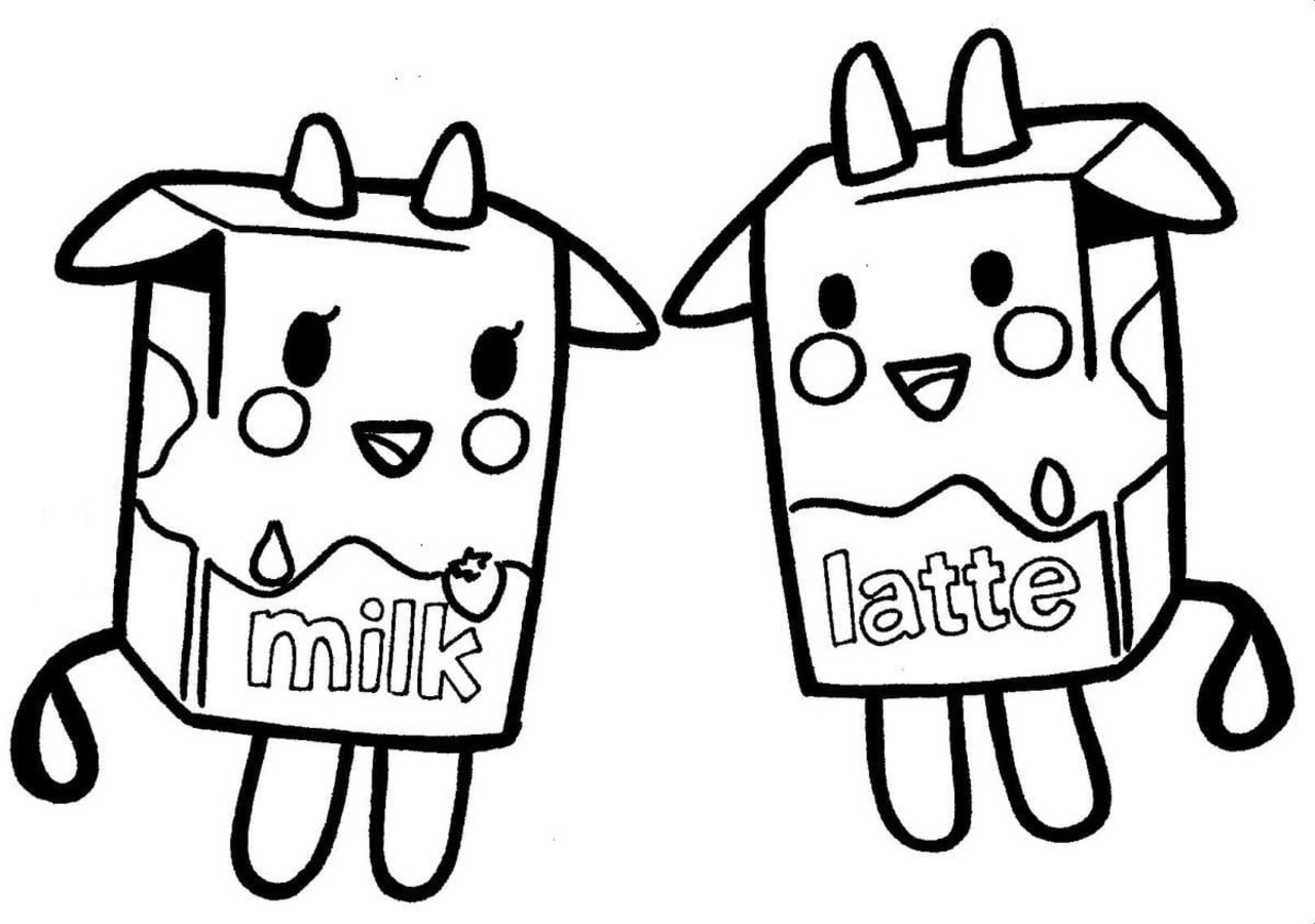 トキドキ 線画 ぬりえ