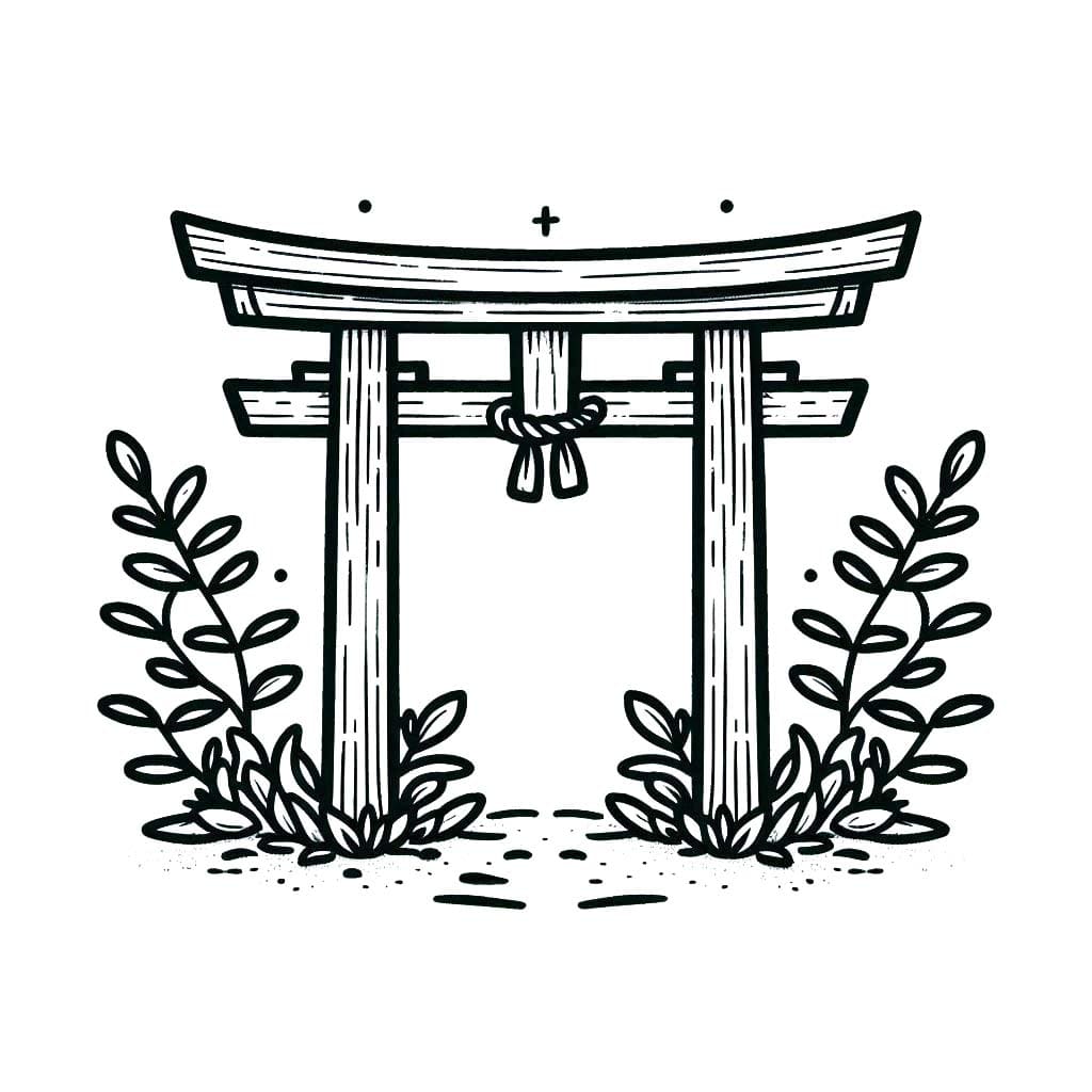 とりい 画像 ぬりえ