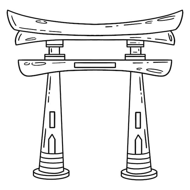 とりい 無料 ぬりえ