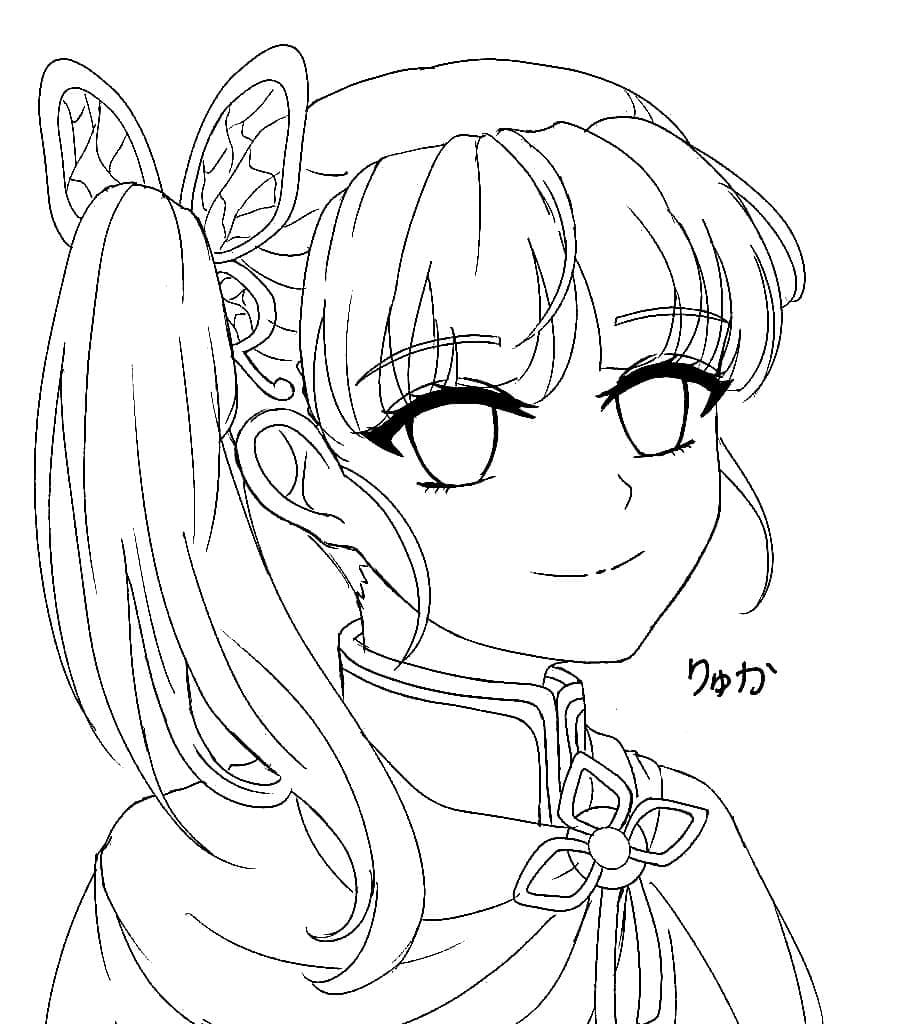 つゆりかなを 印刷 ぬりえ