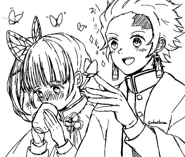 つゆりかなを 無料 ぬりえ