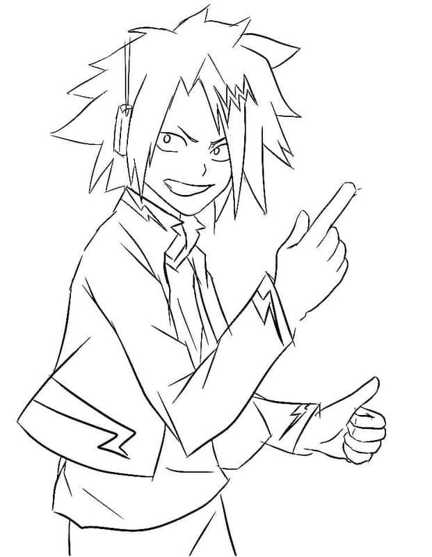 上鳴電気 印刷可能 ぬりえ