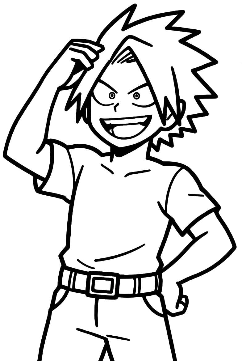 上鳴電気 かわいい ぬりえ