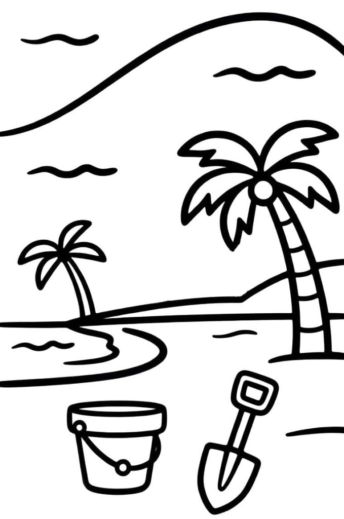 うみ 印刷可能 ぬりえ