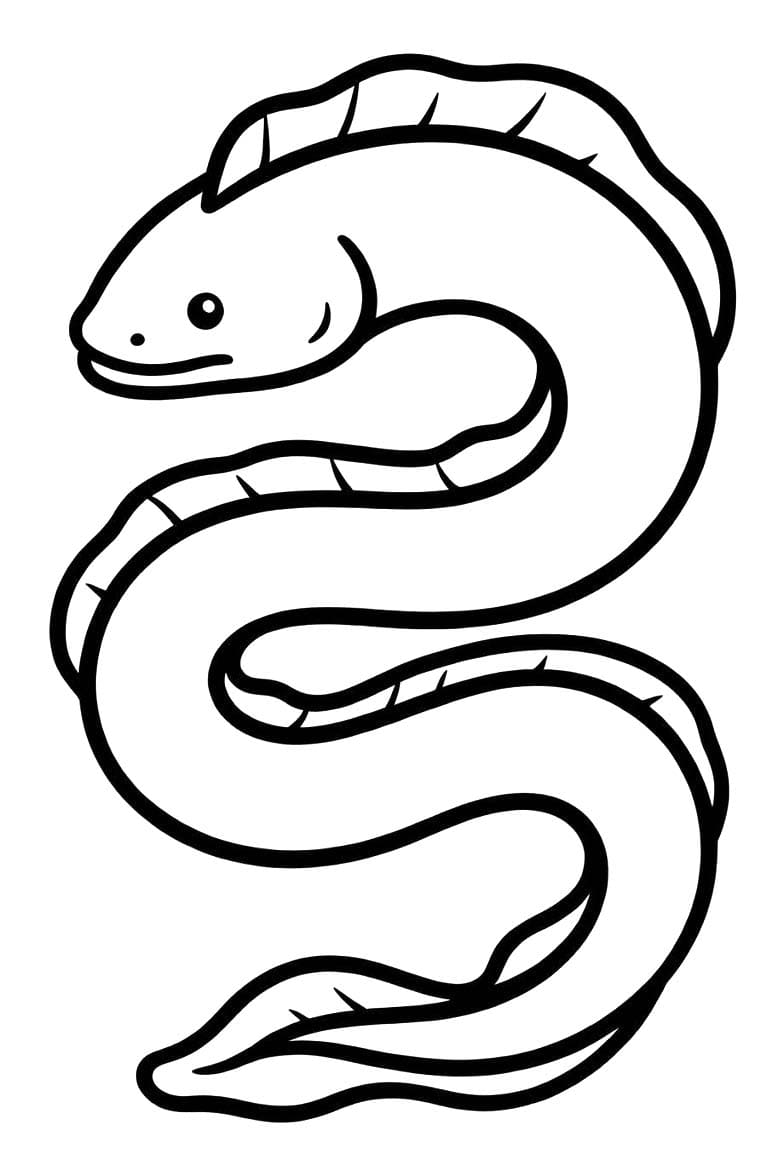 うなぎ 印刷可能 ぬりえ