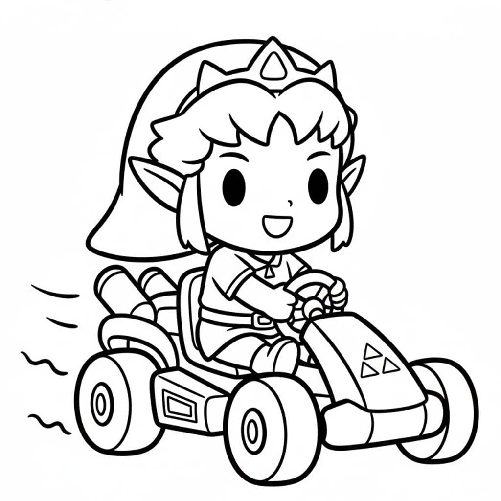 ゼルダの伝説 印刷 ぬりえ