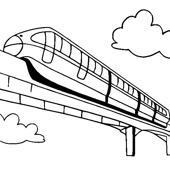 甘い電車 印刷可能ぬりえ無料ダウンロード
