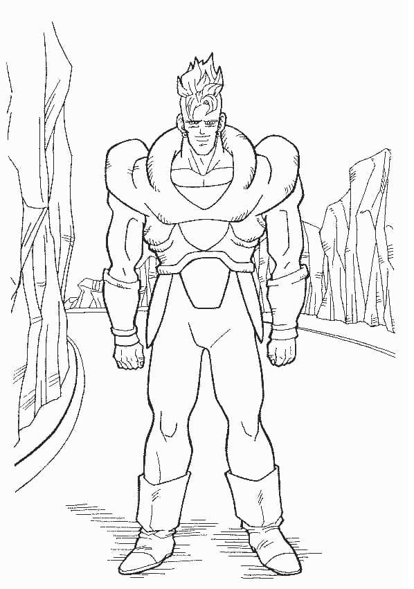 ドラゴンボールぬりえ Dragon Ball Z Coloring Pages (Free PDF Printables)