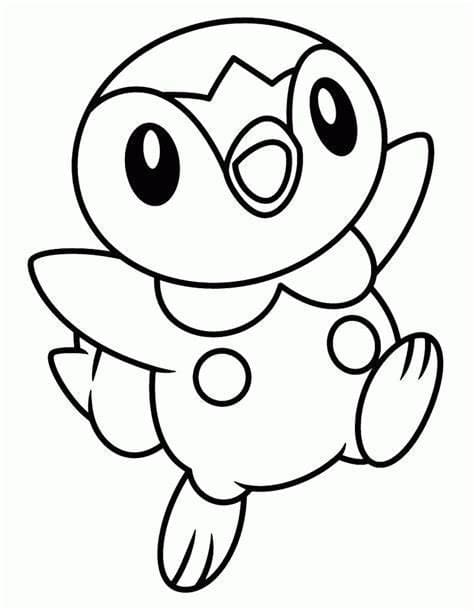 ポッチャマ ぬりえ - KodomoNurie.Com