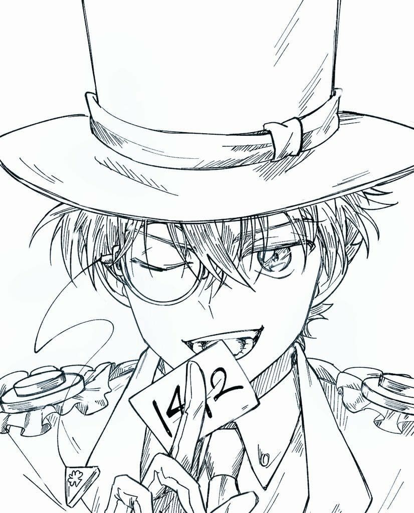 ⑤ 名探偵コナン ぬりえカード 公式アプリ カード ⑤ 名探偵コナン ぬりえカード 公式アプリ カード 名探偵コナン