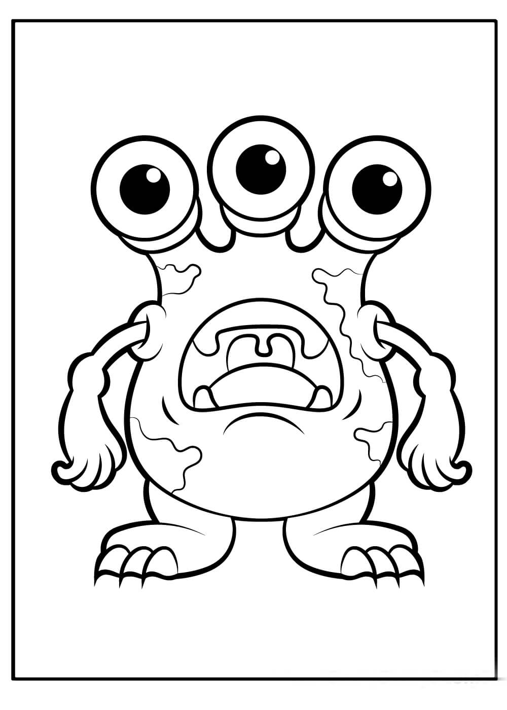 モンスターハンターアタックモンスター 印刷可能ぬりえ無料ダウンロード