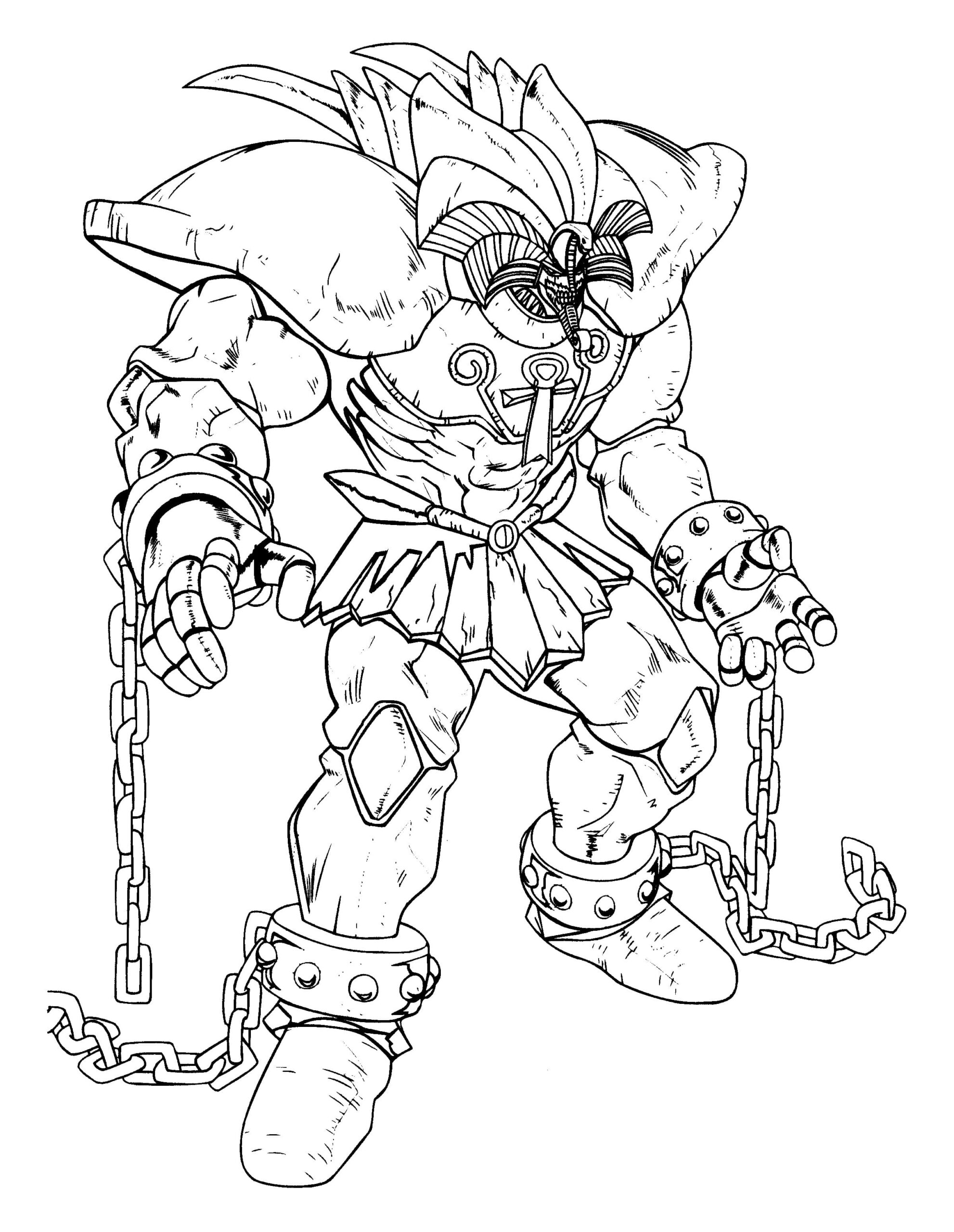 遊戯王 ぬりえ 遊戯王！ ぬり絵 - KodomoNurie.Com