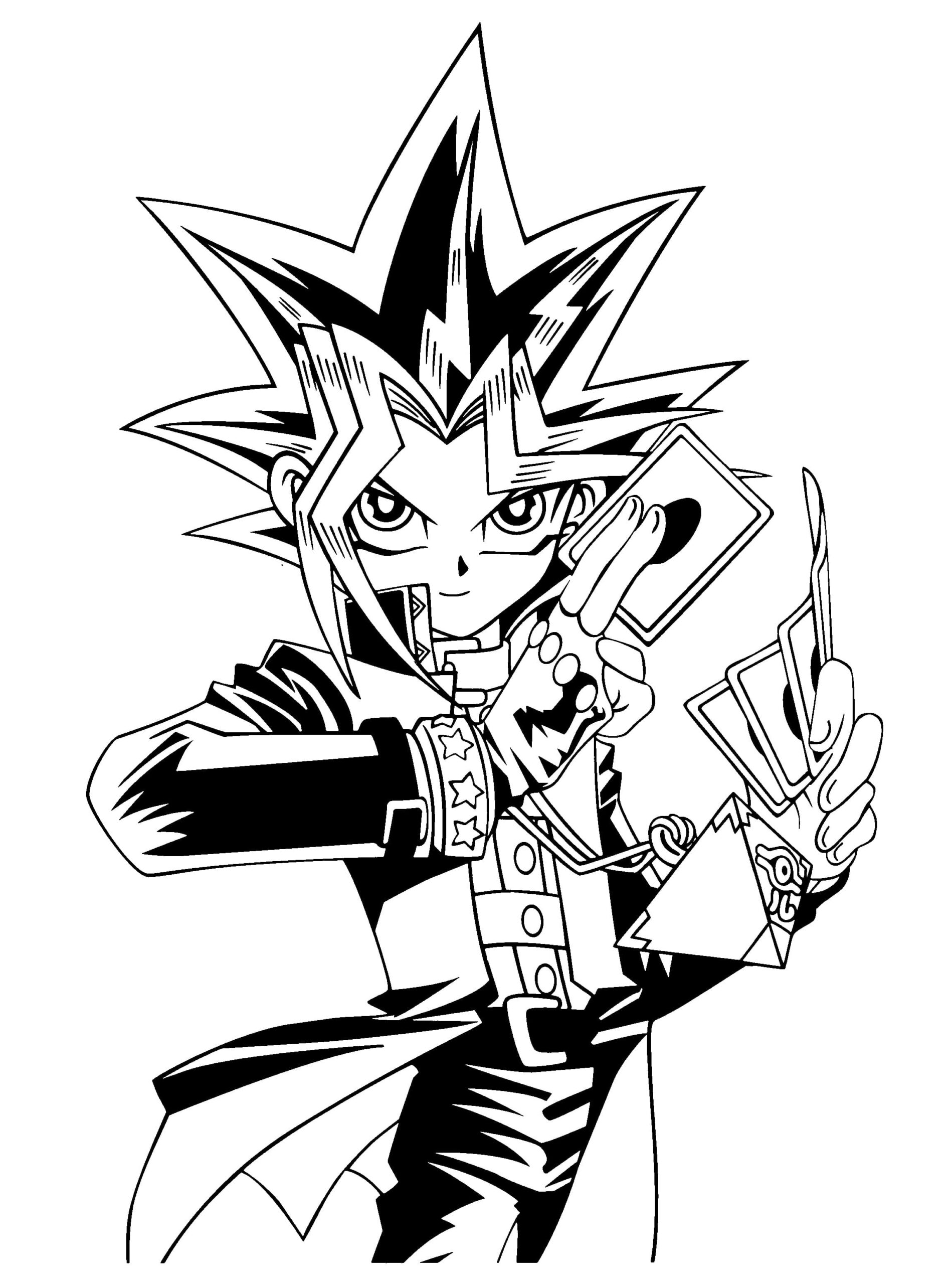 遊戯王 ぬりえ 遊戯王！ ぬり絵 - KodomoNurie.Com