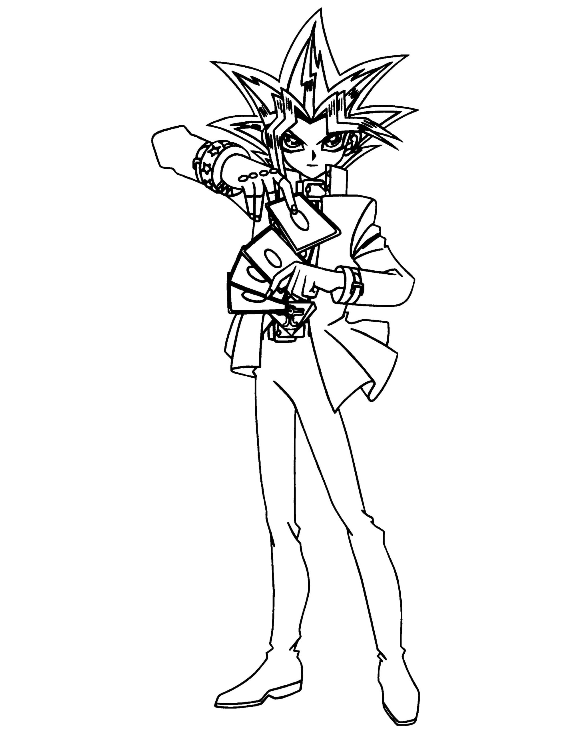Free Printable Yugioh Coloring Pages For Kids