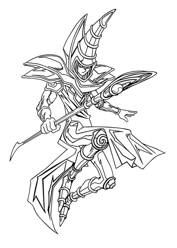 遊戯王！ ぬり絵 - KodomoNurie.Com