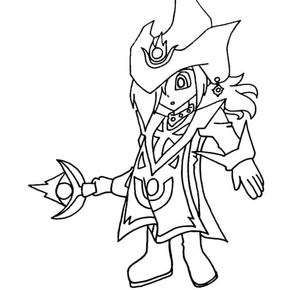 遊戯王！ ぬり絵 - KodomoNurie.Com