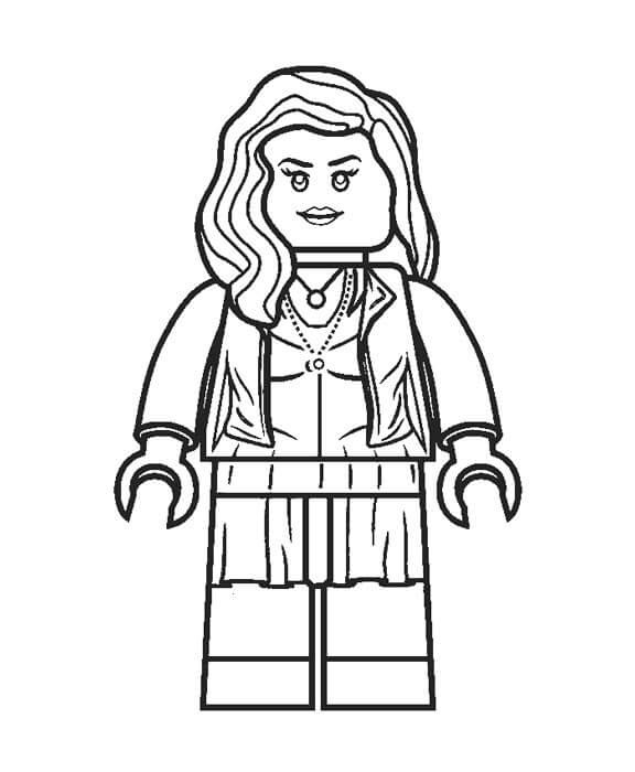 ニンジャゴーの女性 印刷可能ぬりえ無料ダウンロード