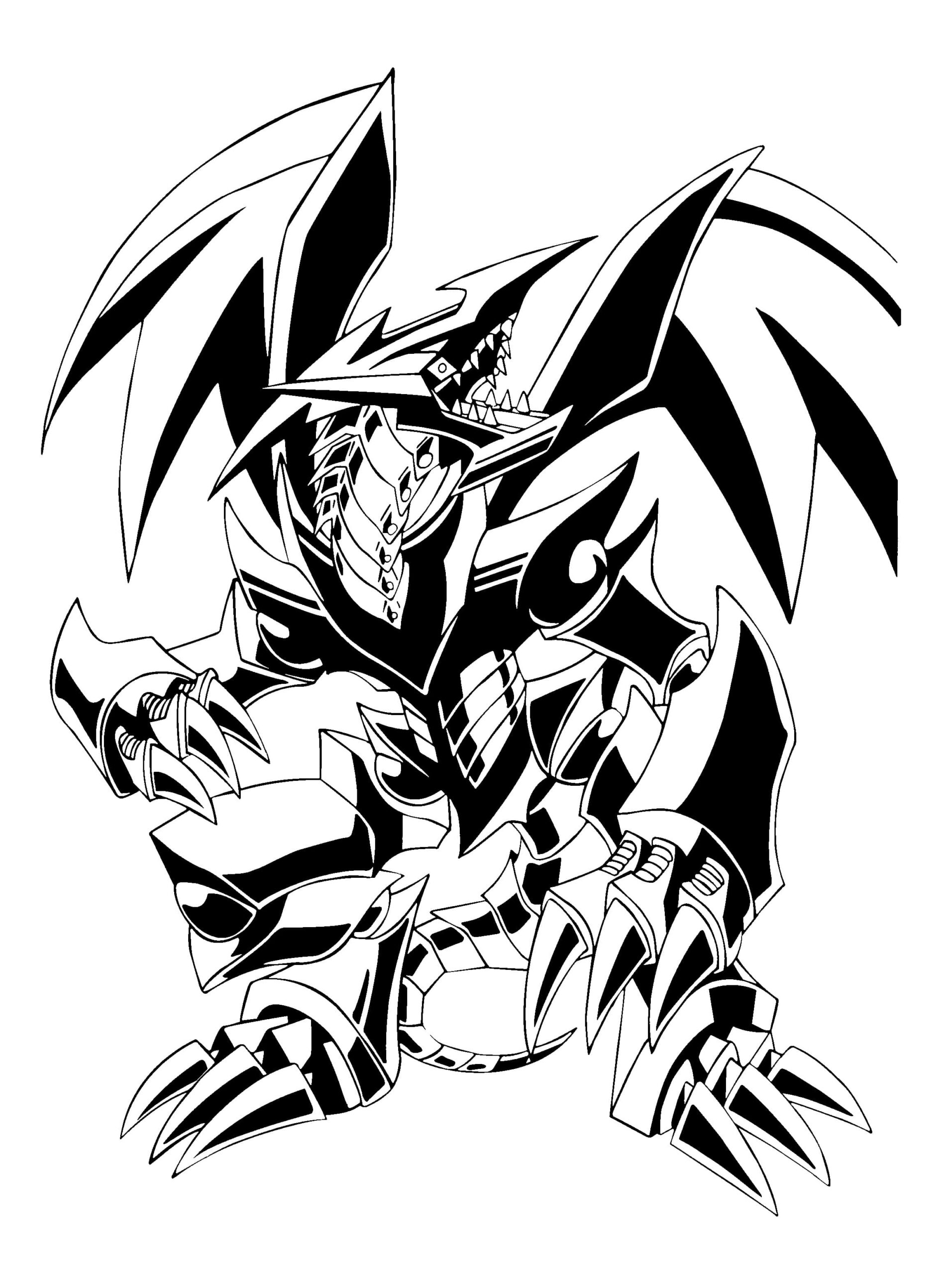 遊戯王！ ぬり絵 - KodomoNurie.Com