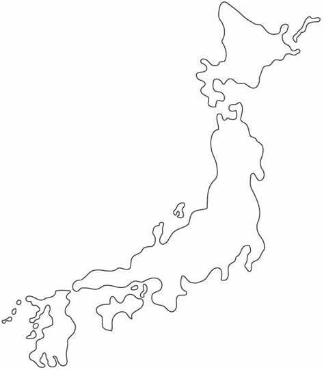 印刷可能な日本地図画像のぬりえ 印刷可能ぬりえ無料ダウンロード