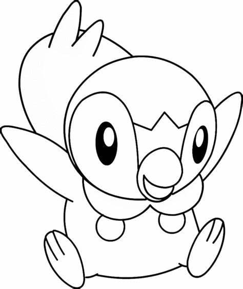 ポッチャマ ぬりえ - KodomoNurie.Com