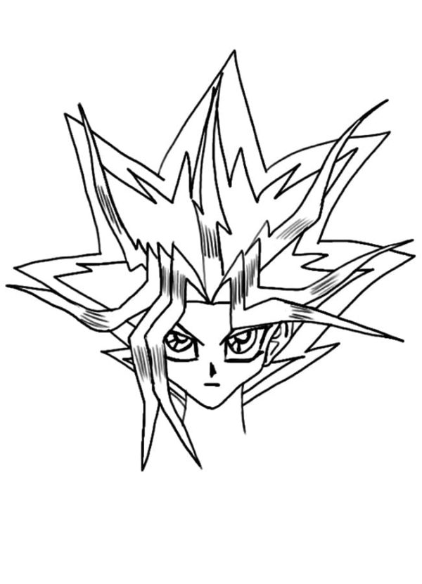 遊戯王 ぬりえ 遊戯王！ ぬり絵 - KodomoNurie.Com
